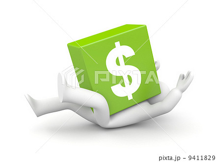 Dollar fall metaphor 9411829