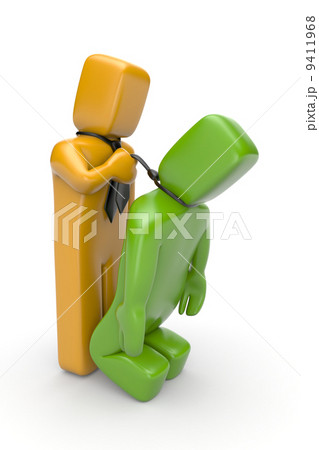 Conflict between two businessmen 9411968