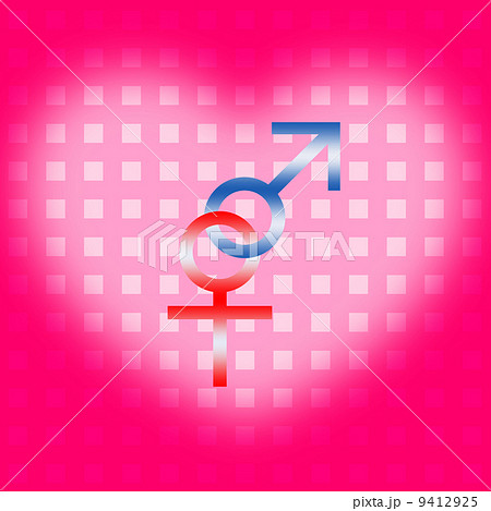 ハートの背景 ♂♀ ハートの背景 ♂♀ 9412925