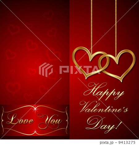 Vector saint valentine greeting card 9413275