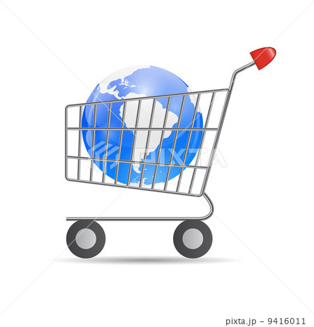 Global Shopping Concept Vector illustration 9416011