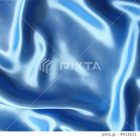 Smooth elegant dark blue silk can use as background Smooth elegant dark blue silk can use as background 9418011