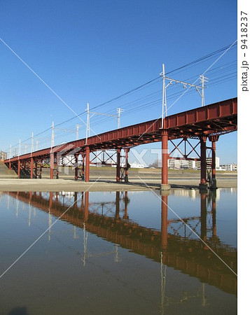 阪堺線　大和川橋梁 9418237