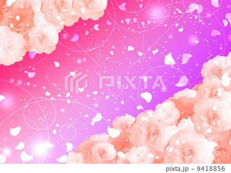 花だらけ　紫 9418856