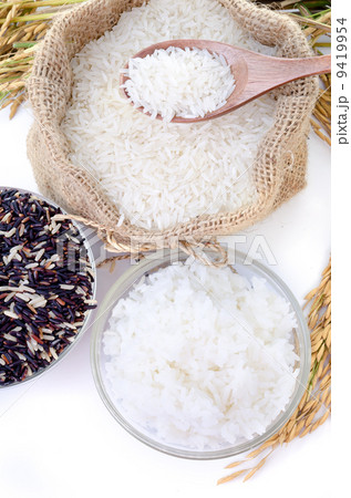 Raw rice, Selection Of Rices 9419954