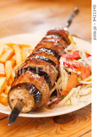 kebab on skewers kebab on skewers 9421340