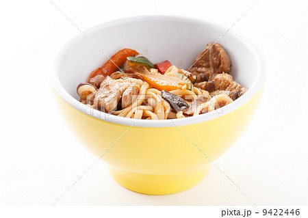 noodle with meat and vegetables noodle with meat and vegetables 9422446