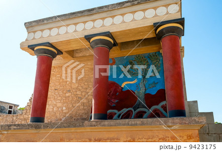 Ancient site of Knossos in Crete Ancient site of Knossos in Crete 9423175