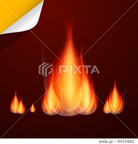 Vector Fire Illustration Vector Fire Illustration 9425602