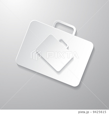 Abstract Suitcase, Case Paper Icon Abstract Suitcase, Case Paper Icon 9425615