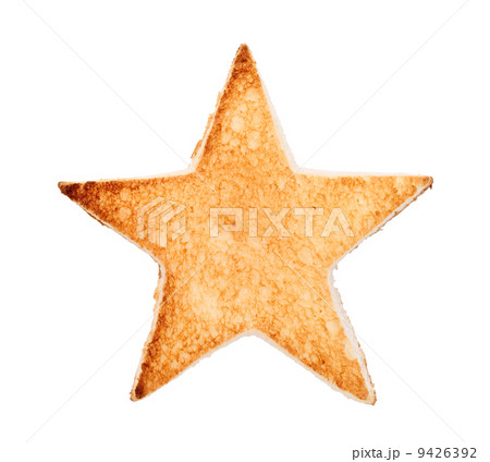 星型のトースト 9426392