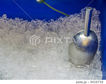 The ice in blue bucket The ice in blue bucket 9426756