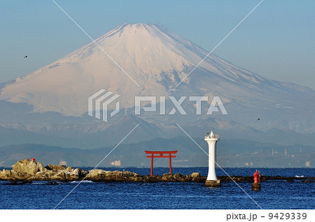 鳥居と富士山 9429339