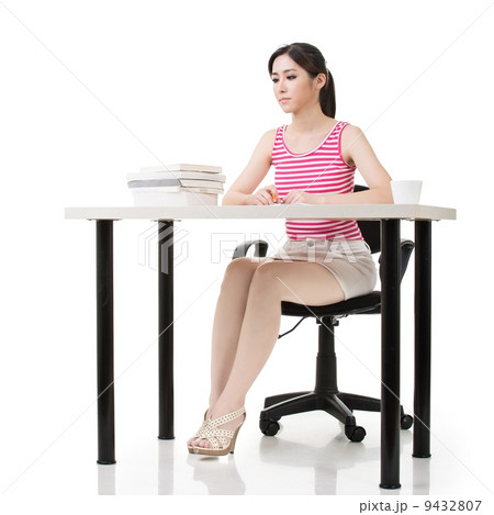 Asian lady work Asian lady work 9432807
