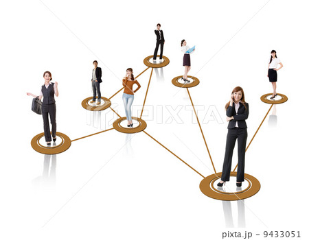 Business network Business network 9433051