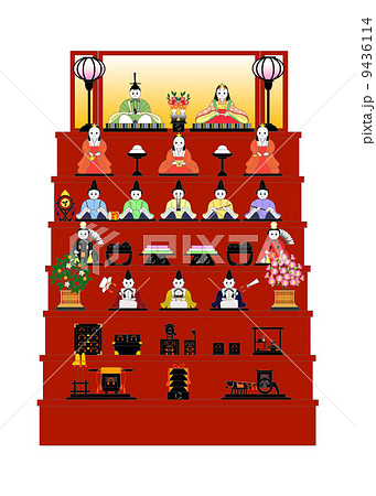 雛人形（七段飾り） 9436114
