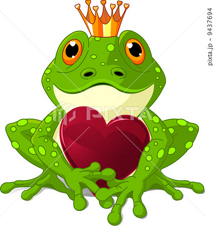 Frog with heart 9437694