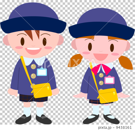幼稚園児カップル 9438161