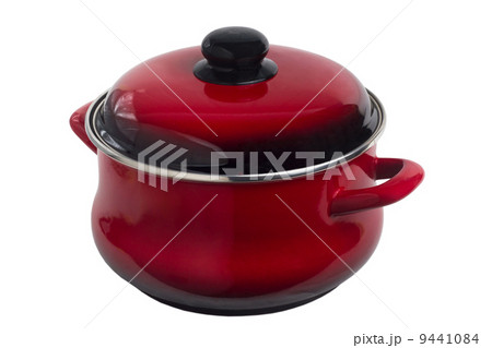 pan red pot kitchen isolated white background clipping path pan red pot kitchen isolated white background clipping path 9441084