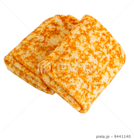 fried pancakes stuffed with isolated on white background (clippi fried pancakes stuffed with isolated on white background (clippi 9441140