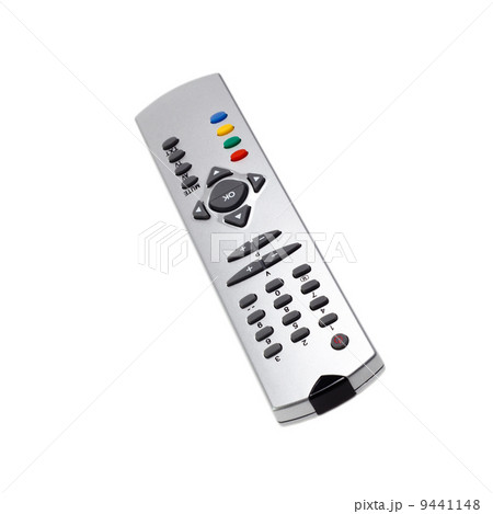 remote control tv access monitoring support isolated on white ba 9441148