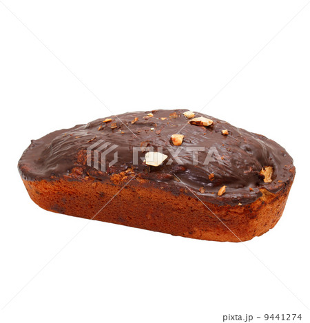 dessert chocolate nuts cake isolated (clipping path) dessert chocolate nuts cake isolated (clipping path) 9441274