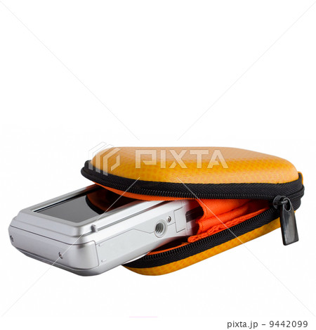 digital camera in a yellow bag digital camera in a yellow bag 9442099