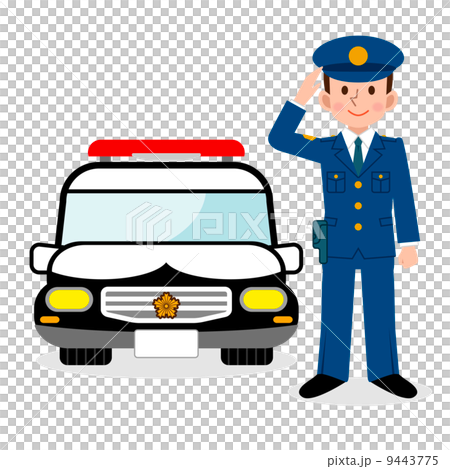 警車和警察 警車和警察 9443775