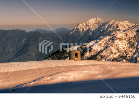 Beauty of snow mountain 9446156