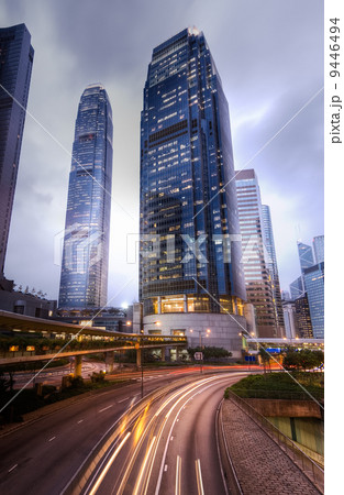 Modern city night Modern city night 9446494