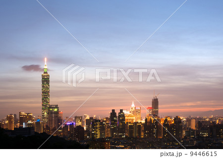 Taipei city night 9446615
