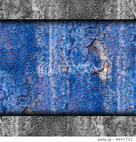 texture of rusty blue colored rough background for your message 9447752