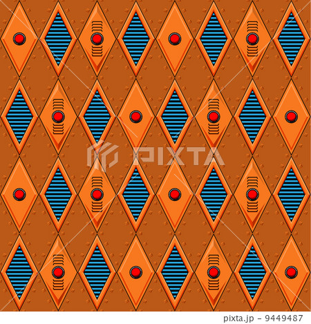Mechanical seamless pattern Mechanical seamless pattern 9449487