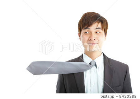 funny businessman with tie funny businessman with tie 9450588