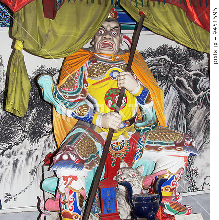Dharmapala (protector of dharma), Buddhist temple in Beijing Dharmapala (protector of dharma), Buddhist temple in Beijing 9451595