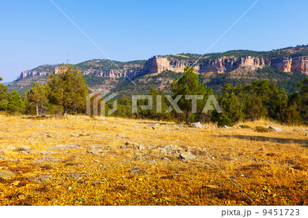 Mountainous terrain of Sierra de Cuenca Mountainous terrain of Sierra de Cuenca 9451723