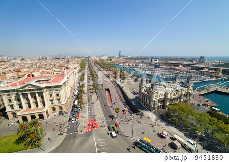 Wide angle shot of  Barcelon 9451830