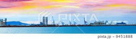 Puerto de Castellon in dawn,   Spain 9451888