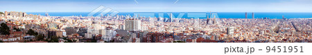 Panorama of Barcelona. Catalonia, Spain 9451951