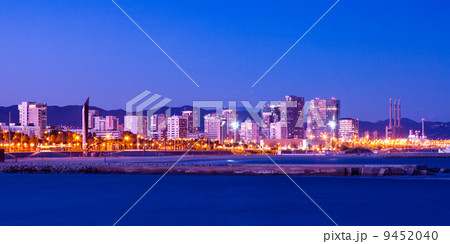 Sant Marti district from sea side. Barcelona Sant Marti district from sea side. Barcelona 9452040