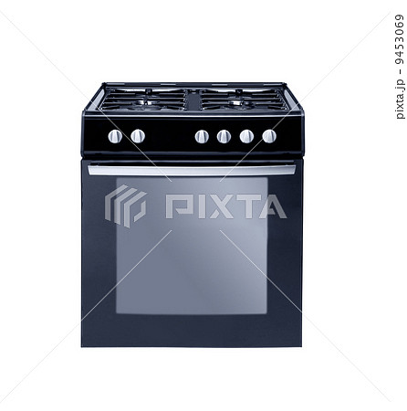 gas cooker over the white background 9453069