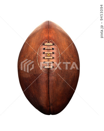 American football isolated over a white American football isolated over a white 9453094