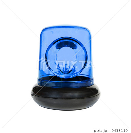 The Blue Flasher isolated 9453110