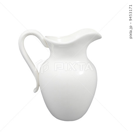 milk jar isolated 9453171