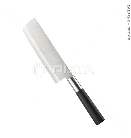 large kitchen knife on a white background large kitchen knife on a white background 9453191