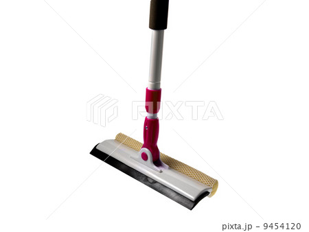 window squeegee isolated on a white background window squeegee isolated on a white background 9454120