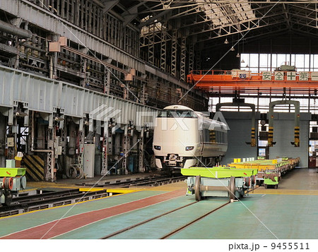 吹田工場車両ジャッキアップ 吹田工場車両ジャッキアップ 9455511