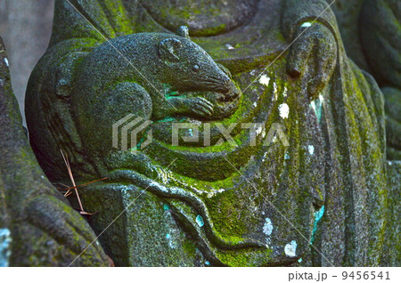 十二支の鼠(ネズミ)〜子（喜多院･五百羅漢／埼玉県川越市小仙波町） 9456541