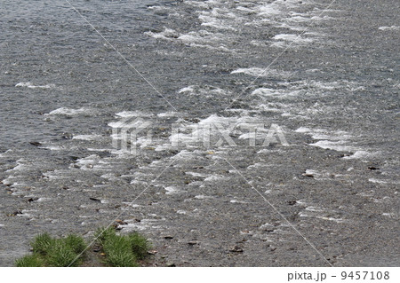 徳島県 吉野川 青石橋よりの写真素材