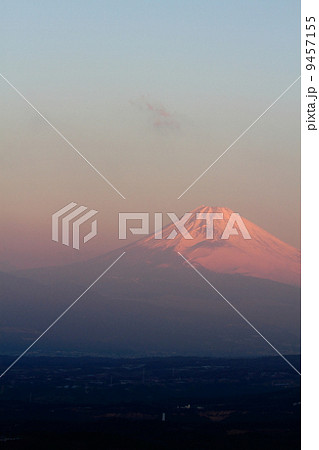 初富士　1月1日　元旦　富士山　世界遺産　霊峰 9457155